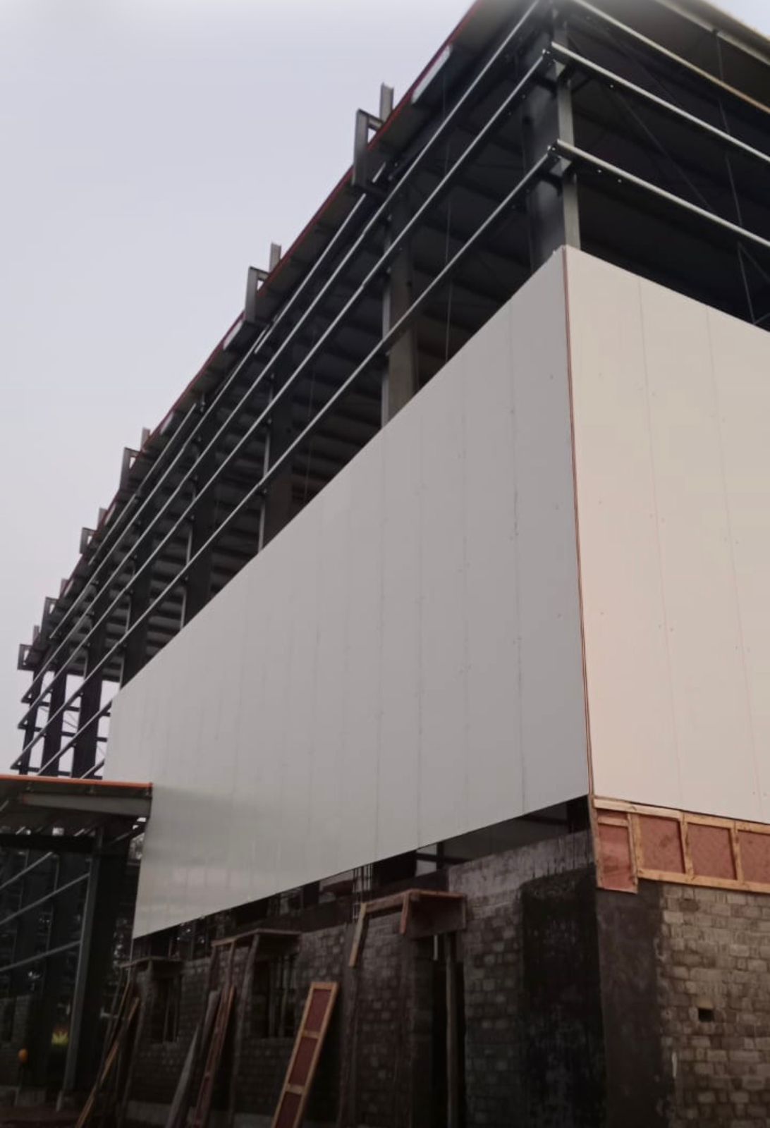 Industrial building PUF wall panels