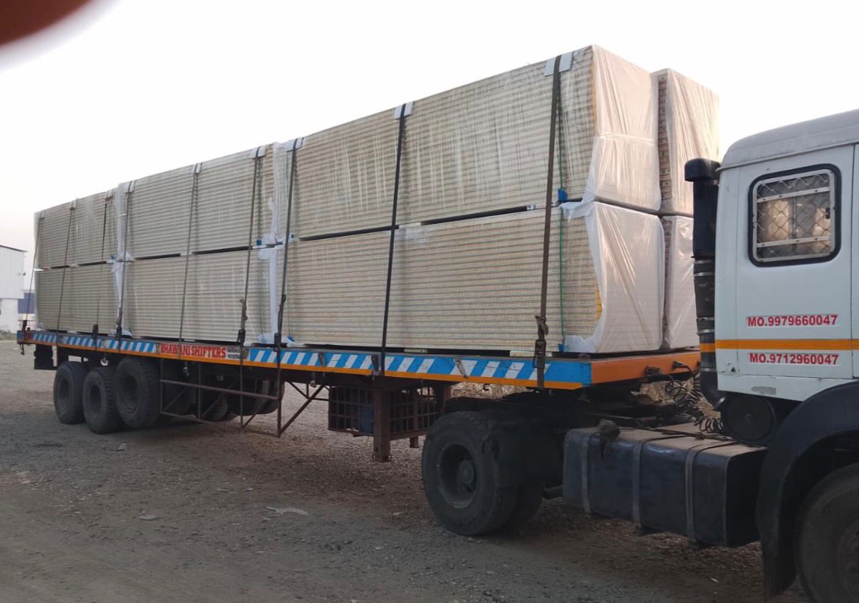 PUF panels dispatched for food processing units