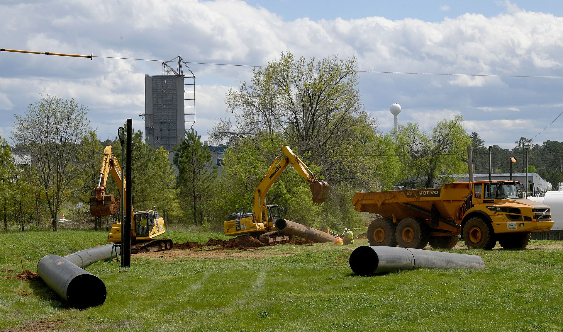 CPVC piping work