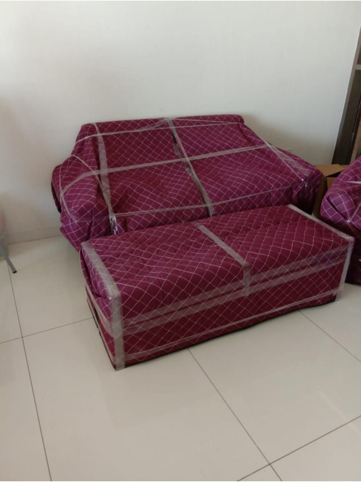 City house shifting wrapped sofa set