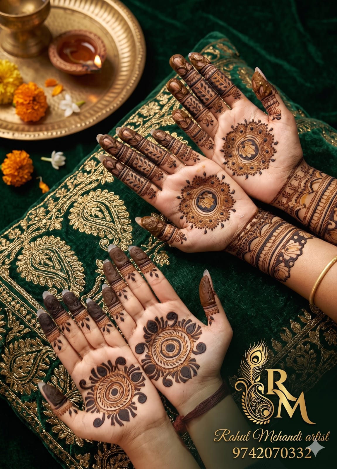 Festival mehndi artist
