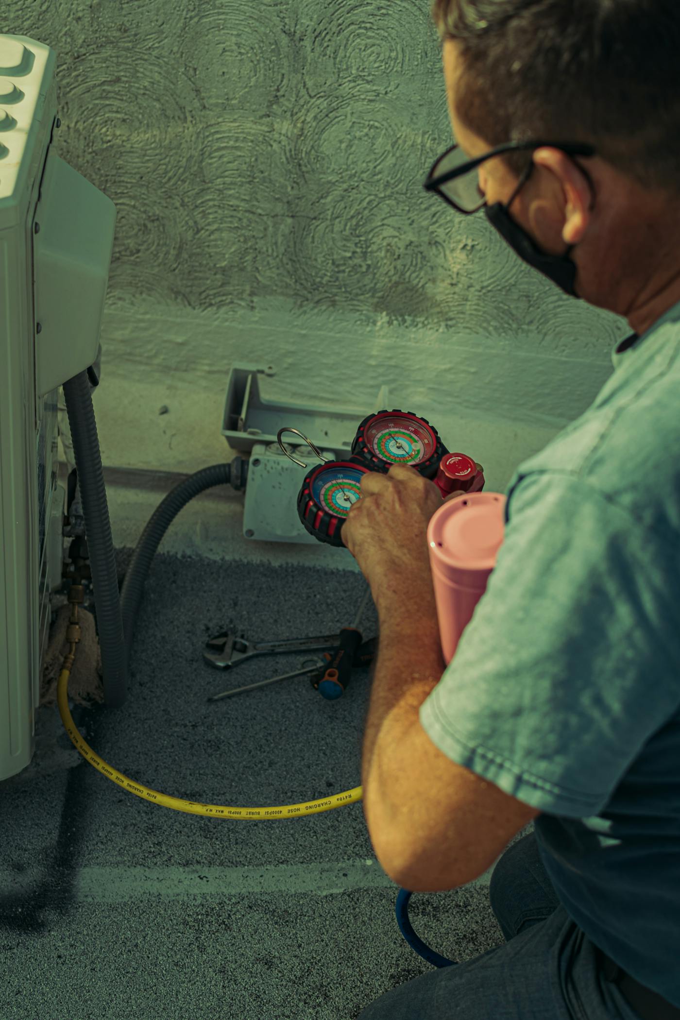 Gas filling